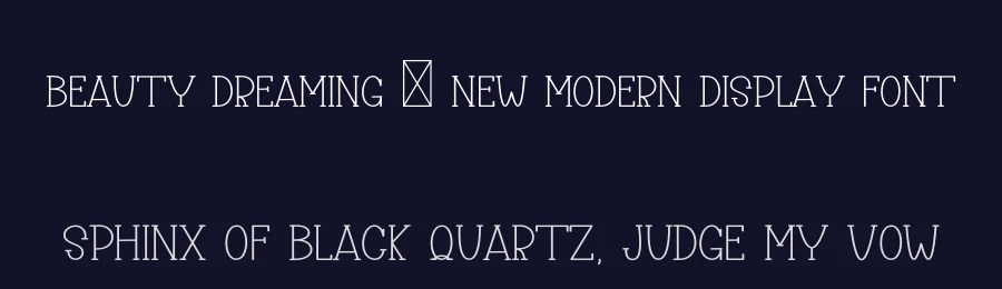 Beauty Dreaming – New Modern Display Font by freshtypeink — Display Font — thumbnail 2