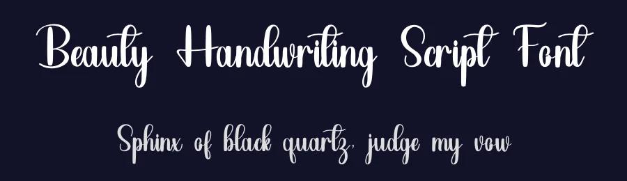 Beauty Handwriting Script Font by inermediaSTUDIO — Script Handwritten Font — thumbnail 2