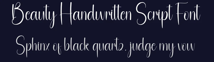 Beauty Handwritten Script Font by andikastudio — Script Handwritten Font — thumbnail 2