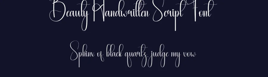 Beauty Handwritten Script Font by andikastudio — Script Handwritten Font — thumbnail 2