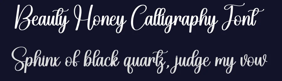 Beauty Honey Calligraphy Font by andikastudio — Script Handwritten Font — thumbnail 2