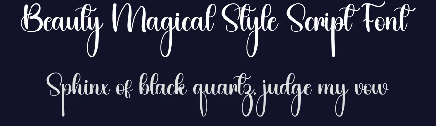 Beauty Magical Style Script Font by inermediaSTUDIO — Script Handwritten Font — thumbnail 2