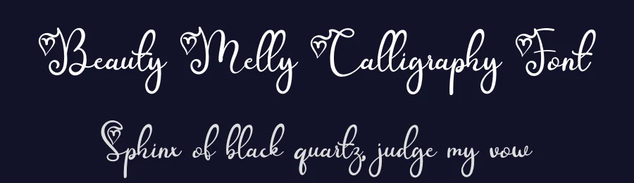 Beauty Melly Calligraphy Font by letterenastudios — Script Handwritten Font — thumbnail 2