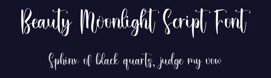 Beauty Moonlight Script Font by inermediaSTUDIO — Script Handwritten Font — thumbnail 2