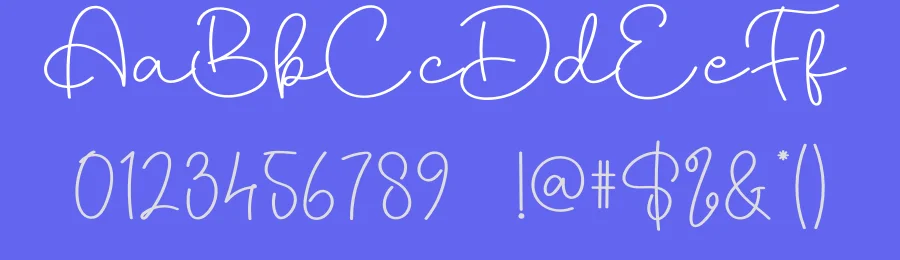 Beauty Nature Script Font by creativeletter — Script Handwritten Font — thumbnail 3