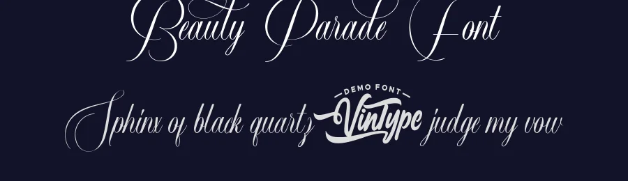 Beauty Parade Font by VinType — Script Handwritten Font — thumbnail 2