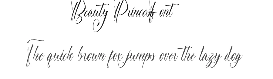Beauty Princess Font by edricstudio — Script Handwritten Font