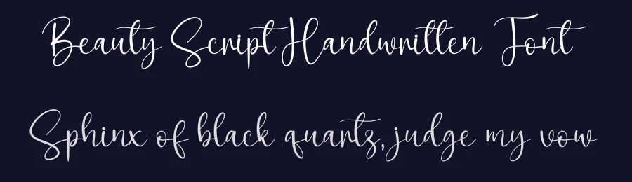 Beauty Script Handwritten Font by andikastudio — Script Handwritten Font — thumbnail 2