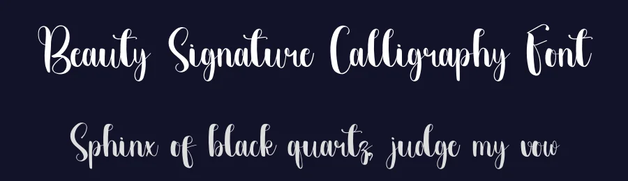 Beauty Signature Calligraphy Font by inermediaSTUDIO — Script Handwritten Font — thumbnail 2