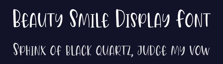 Beauty Smile Display Font by andikastudio — Script Handwritten Font — thumbnail 2