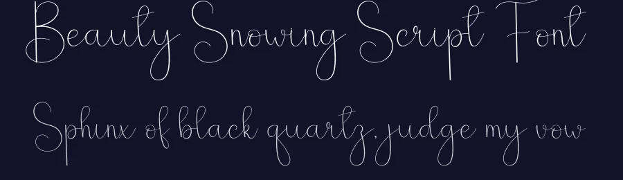 Beauty Snowing Script Font by andikastudio — Script Handwritten Font — thumbnail 2