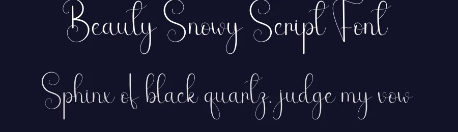 Beauty Snowy Script Font by andikastudio — Script Handwritten Font — thumbnail 2