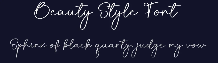 Beauty Style Font by creativeletter — Script Handwritten Font — thumbnail 2