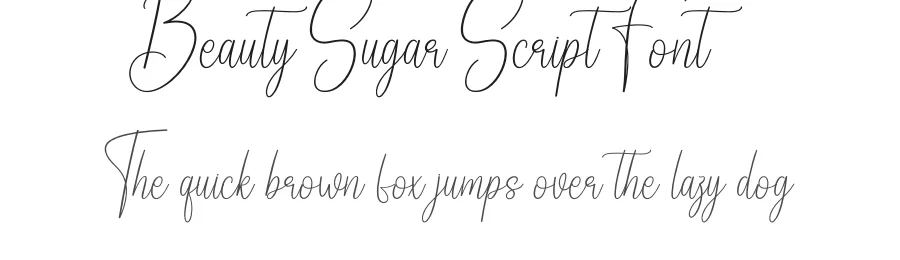 Beauty Sugar Script Font by andikastudio — Script Handwritten Font