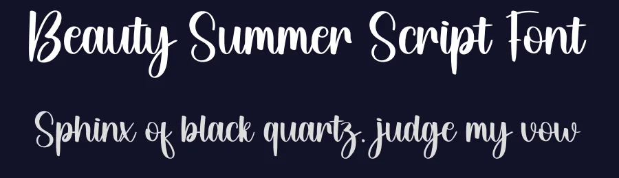Beauty Summer Script Font by creativeletter — Script Handwritten Font — thumbnail 2