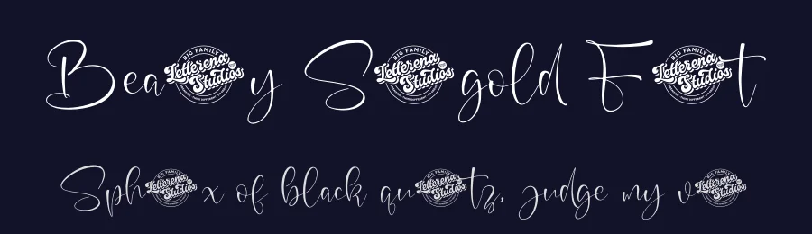 Beauty Sungold Font by letterenastudios — Script Handwritten Font — thumbnail 2