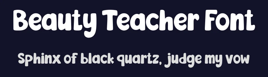 Beauty Teacher Font by Siapgraph — Display Font — thumbnail 2
