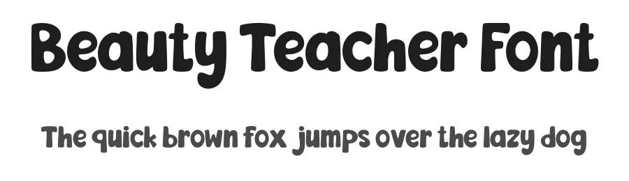 Beauty Teacher Font by Siapgraph — Display Font