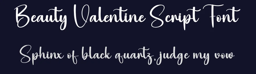 Beauty Valentine Script Font by creativeletter — Script Handwritten Font — thumbnail 2