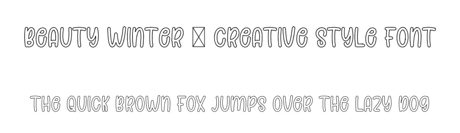 Beauty Winter – Creative Style Font by freshtypeink — Display Font