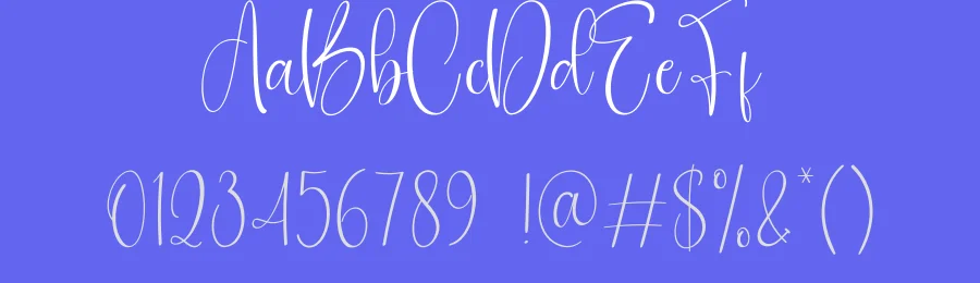 Beautyday Calligraphy Script Font by creativeletter — Script Handwritten Font — thumbnail 3