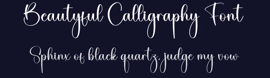 Beautyful Calligraphy Font by creativeletter — Script Handwritten Font — thumbnail 2