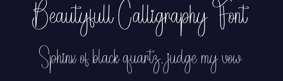 Beautyfull Calligraphy Font by andikastudio — Script Handwritten Font — thumbnail 2