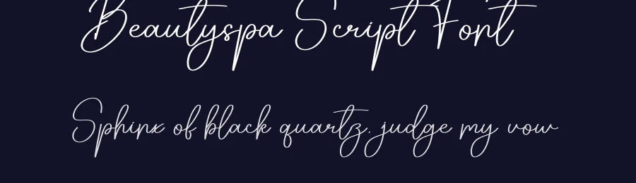 Beautyspa Script Font by creativeletter — Script Handwritten Font — thumbnail 2
