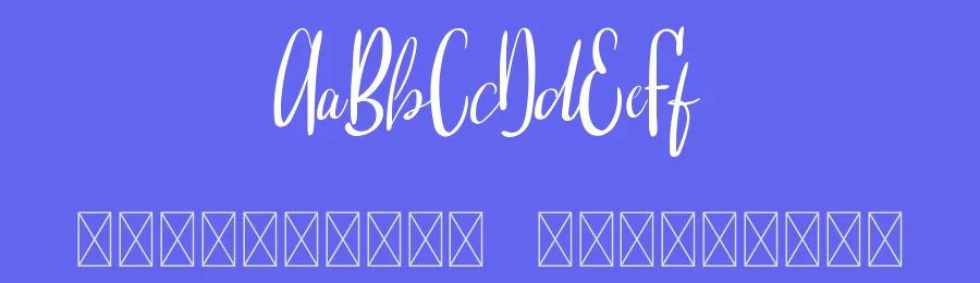 Because Of You Handwritting Font by edricstudio — Script Handwritten Font — thumbnail 3