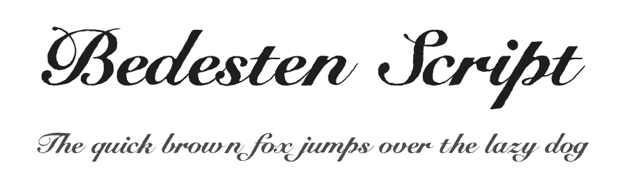 Bedesten Script by Hamilton — Script Handwritten Font