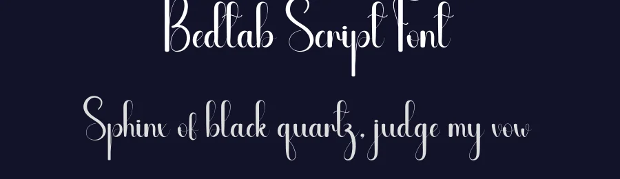 Bedtab Script Font by andikastudio — Script Handwritten Font — thumbnail 2