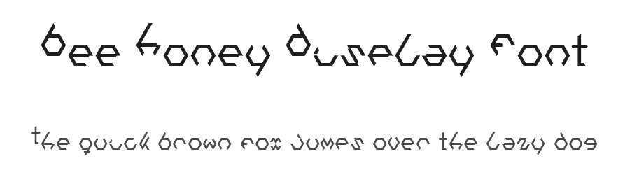 Bee Honey Display Font by Nil Motis Belmonte — Display Font