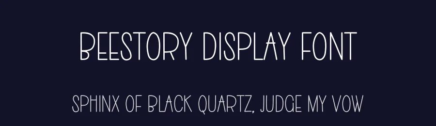 Beestory Display Font by creativeletter — Decorative Font — thumbnail 2
