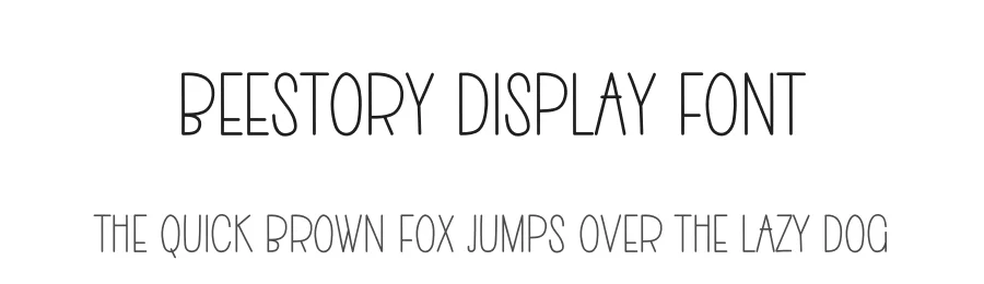 Beestory Display Font by creativeletter — Decorative Font