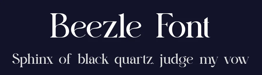 Beezle Font by SlideShoot — Decorative Font — thumbnail 2
