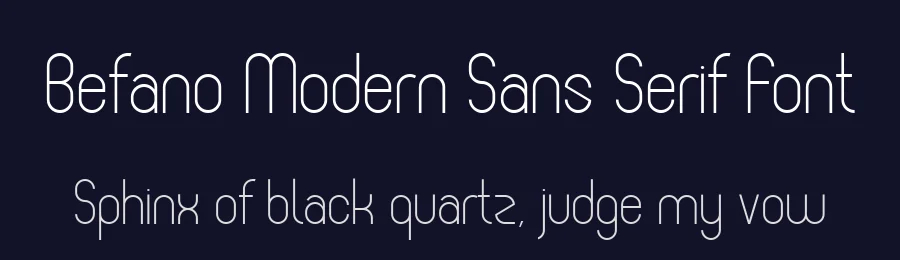 Befano Modern Sans Serif Font by Balevgraph Studio — Decorative Font — thumbnail 2