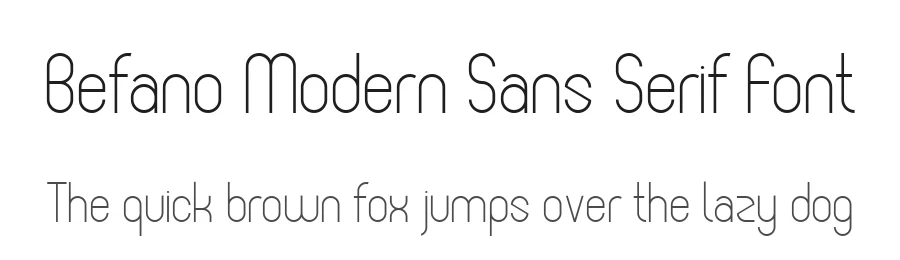Befano Modern Sans Serif Font by Balevgraph Studio — Decorative Font