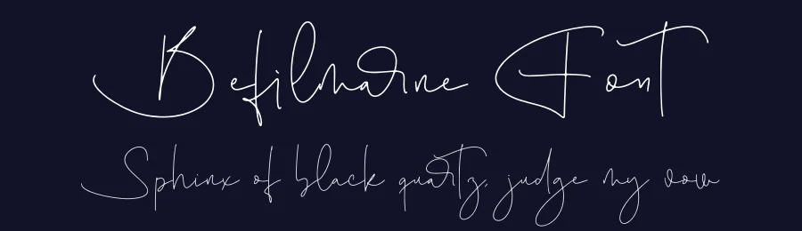 Befilmarne Font by letterenastudios — Script Handwritten Font — thumbnail 2
