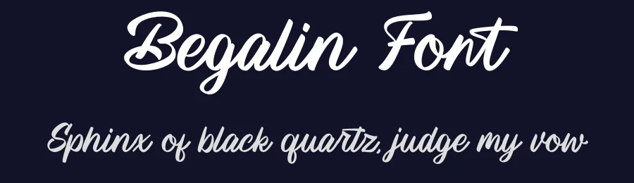Begalin Font by Rantautype — Script Handwritten Font — thumbnail 2