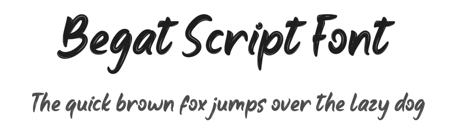 Begat Script Font by productype — Script Handwritten Font