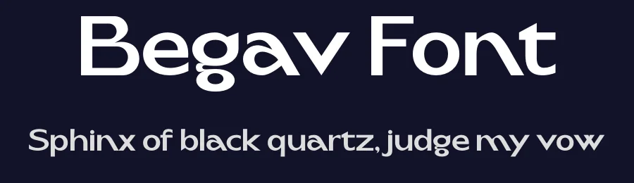Begav Font by MaikoHatta — Sans Serif Font — thumbnail 2