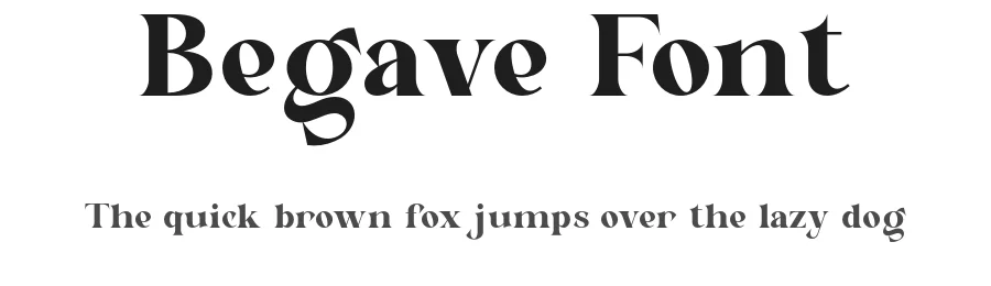 Begave Font by ErmediaStudio — Serif Font