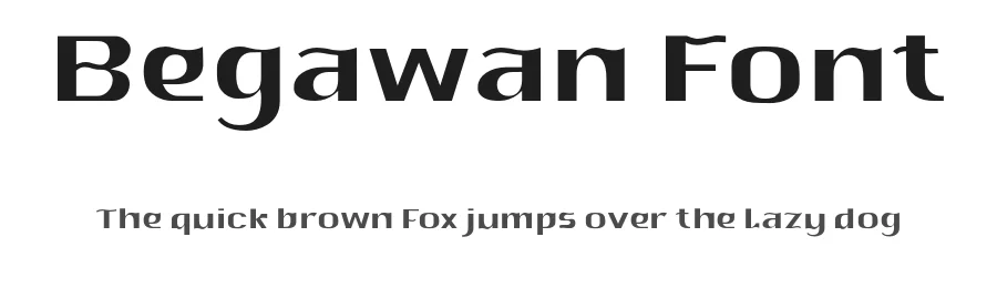 Begawan Font by twinletter — Sans Serif Font