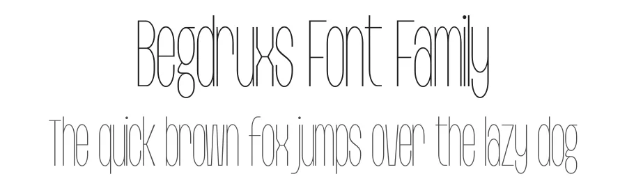 Begdruxs Font Family by Sealoung — Sans Serif Font