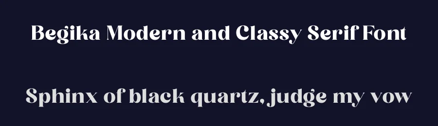 Begika Modern and Classy Serif Font by Storytype — Decorative Font — thumbnail 2