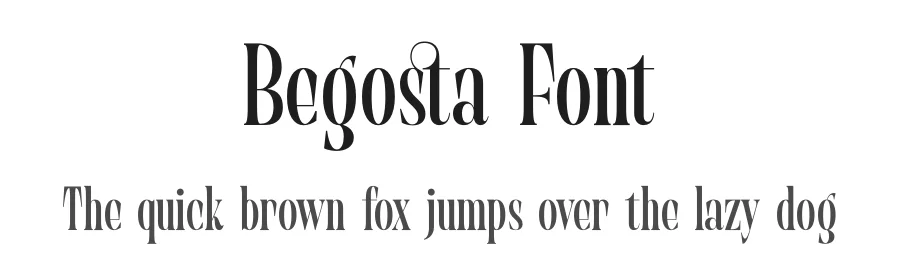 Begosta Font by timelesstype.co — Display Font