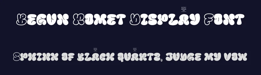 Begun Romet Display Font by ErmediaStudio — Display Font — thumbnail 2