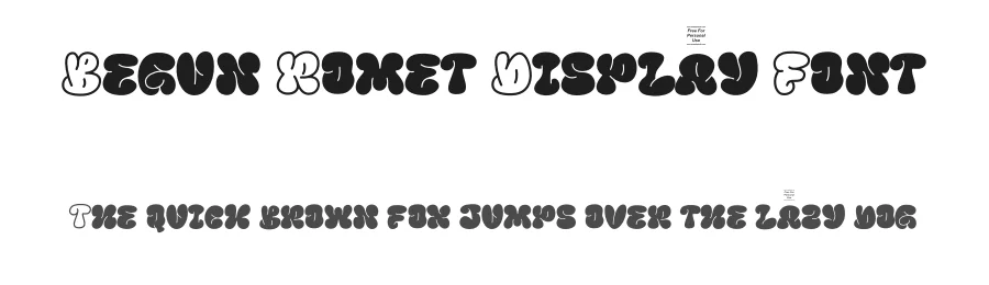 Begun Romet Display Font by ErmediaStudio — Display Font
