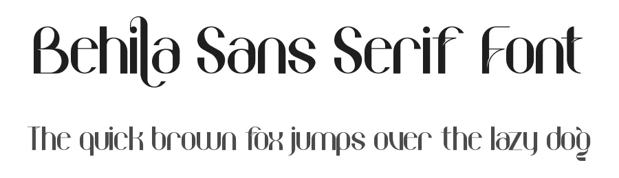 Behila Sans Serif Font by Storytype — Serif Font
