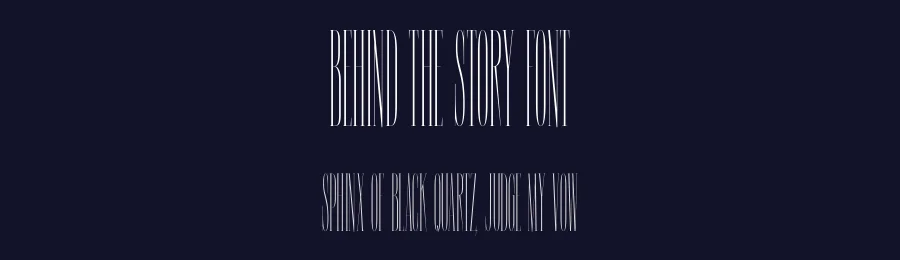 Behind The Story Font by Bolditalic Studio — Serif Font — thumbnail 2